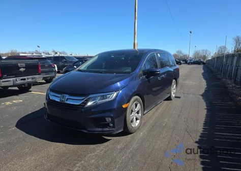 2018 Honda Odyssey Exl из США, поврежденный, VIN 5FNRL6H75JB064377